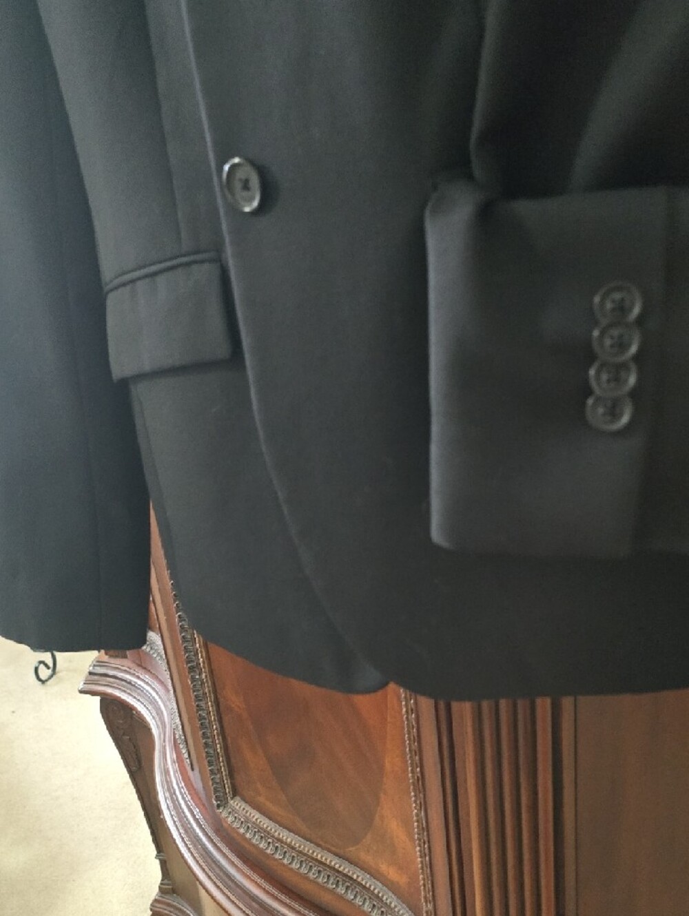 Brooks Brothers Black Women's Single-Button Blazer - Picture 4 of 4